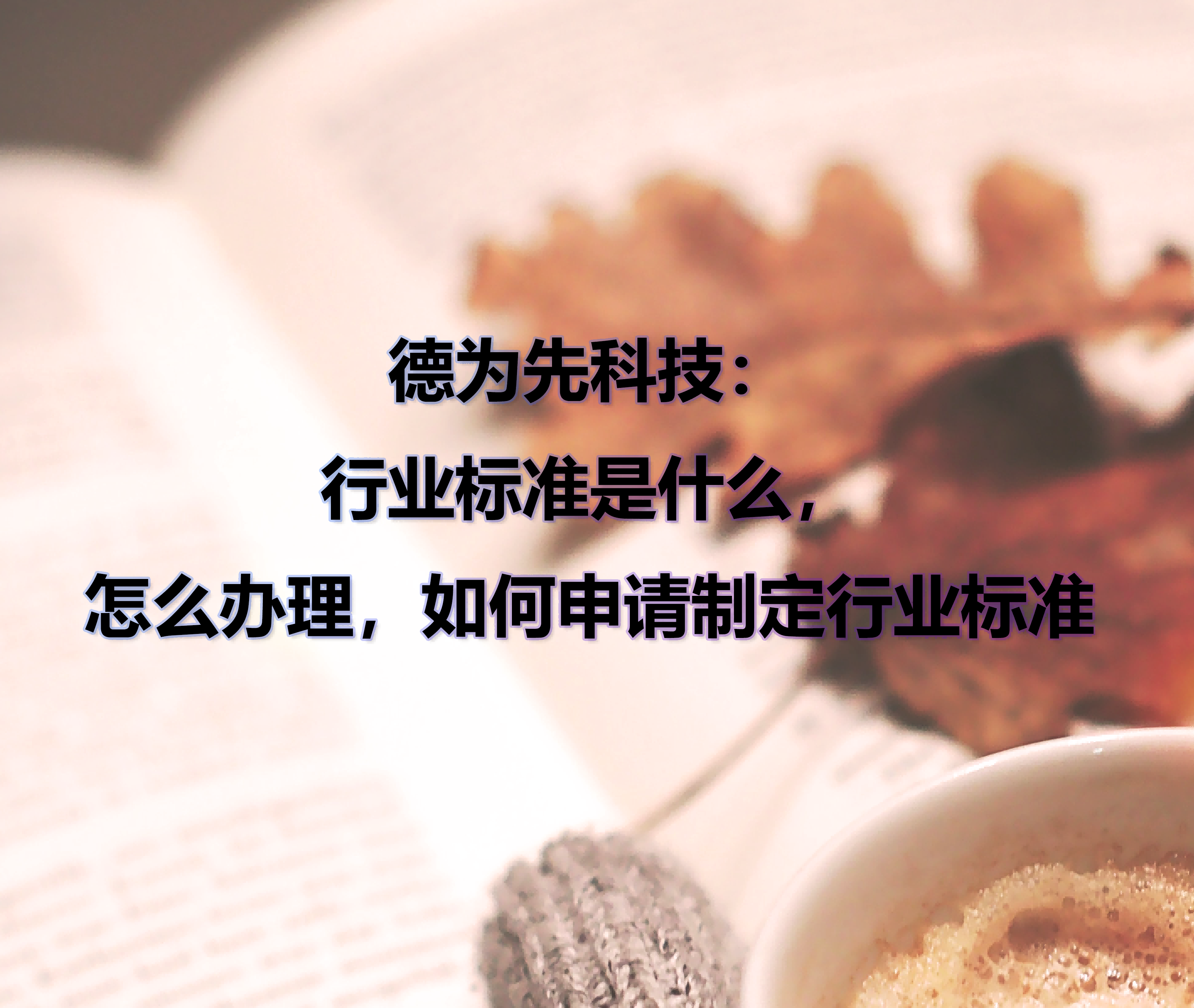 行業(yè)標(biāo)準(zhǔn)是什么，怎么辦理，如何申請制定行業(yè)標(biāo)準(zhǔn)